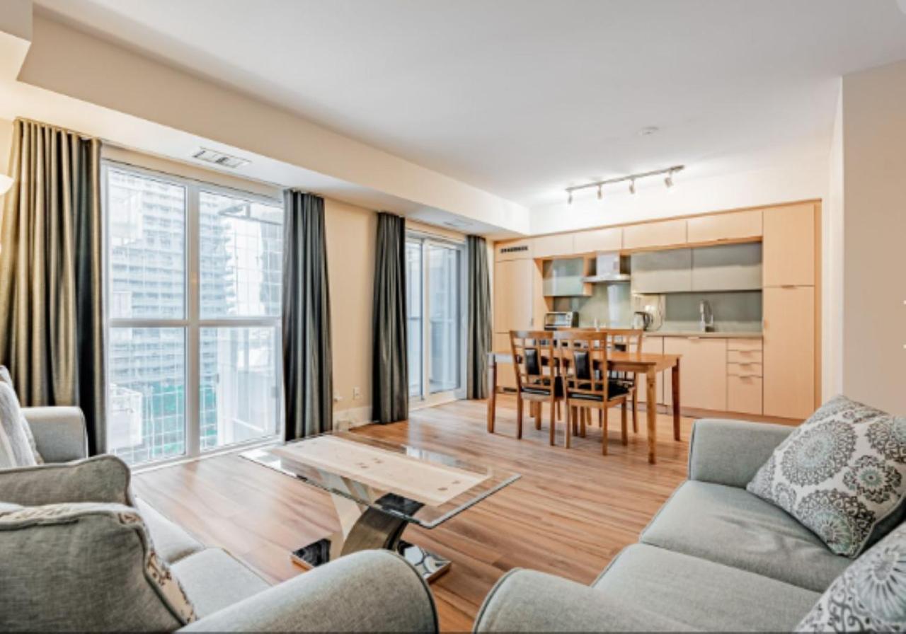 טורונטו Executive 2 Beds Near Cn Tower, Rogers Centre, Scotia Area, Business District, Entertainment District, Lakeshore מראה חיצוני תמונה