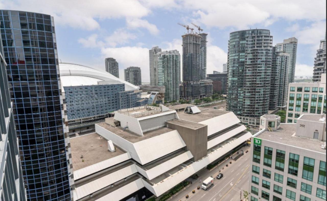 טורונטו Executive 2 Beds Near Cn Tower, Rogers Centre, Scotia Area, Business District, Entertainment District, Lakeshore מראה חיצוני תמונה